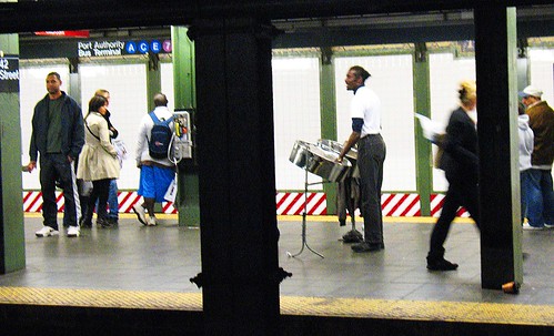 Subway Musician, NYC